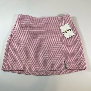 NWT Show Me Your Mumu Serena Mini Skirt In Daisy